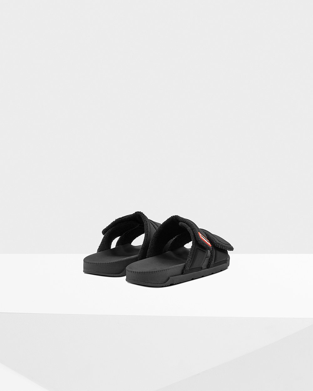 Sandalias Hunter Mujer - Original Double Strap - Negros - BIUVCKP-41